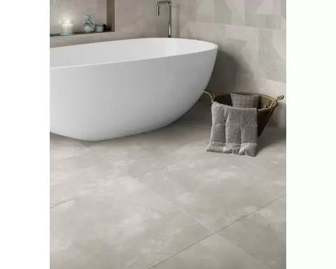 Floor Tile Ziro Lappato And Matt, White Bathroom Floor Tiles B Q