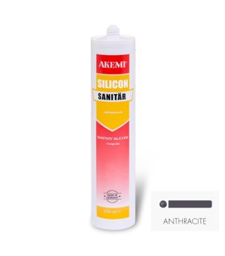 Akemi sanitary silicone anthracite 310 ml