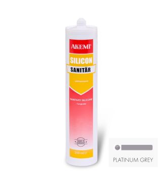 Akemi sanitary silicone platinum gray 310 ml