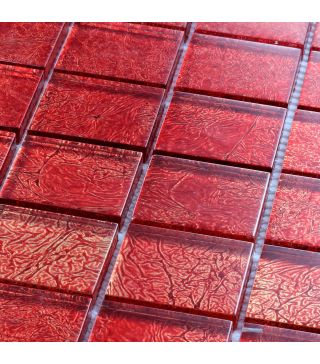 Mosaic Tile Condor Red Glossy 30x30 cm
