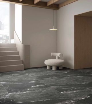 Marble look floor tile Etnastone Textured Matt various formats