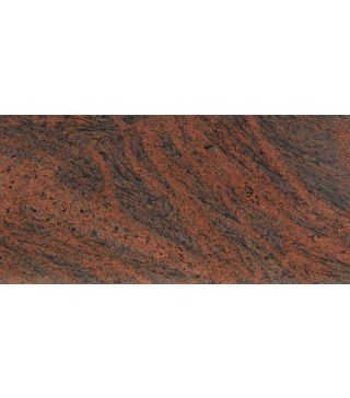 Granite Tile Multicolor Red Polished 30.5x61x1 cm