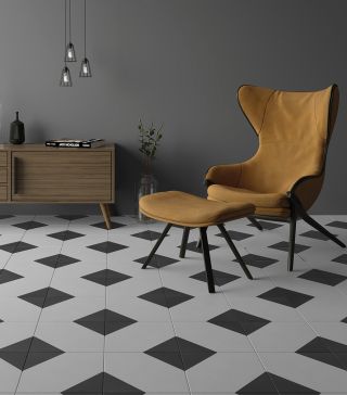 Decor Retro floor tile Mills Matt 22.3x22.3 cm