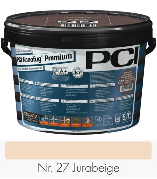 PCI Nanofug Premium 5 kg bucket No. 27 Jura beige
