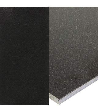 Granite Tile Nero Assoluto Polished and Honed 61x61x1.3 cm