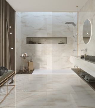 Marble look floor tile Allure Polished various formats