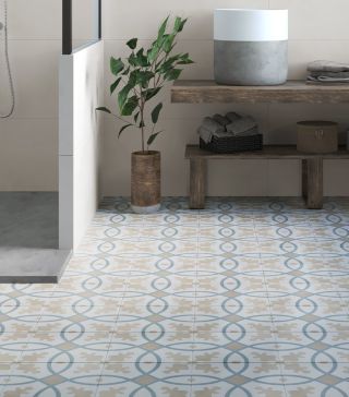 Decor Retro floor tile Pastel Matt 22.3x22.3 cm