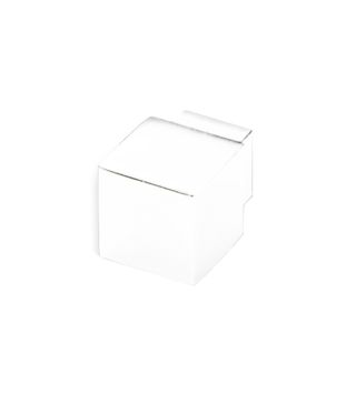 Square edge corner piece, PVC, Height: 11 mm, brilliant white