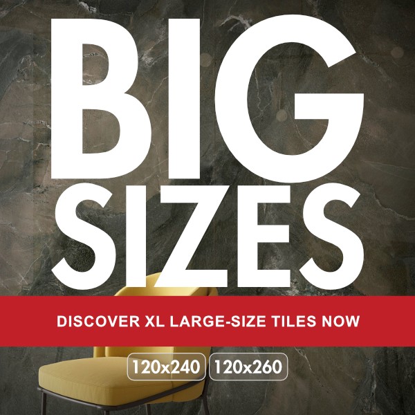 Discover XL large-size tiles now